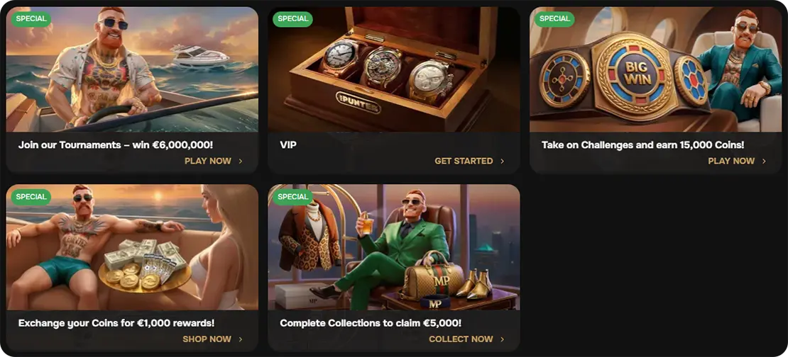 MrPunter special bonuses